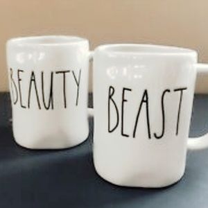 Rae Dunn Beauty Beast set